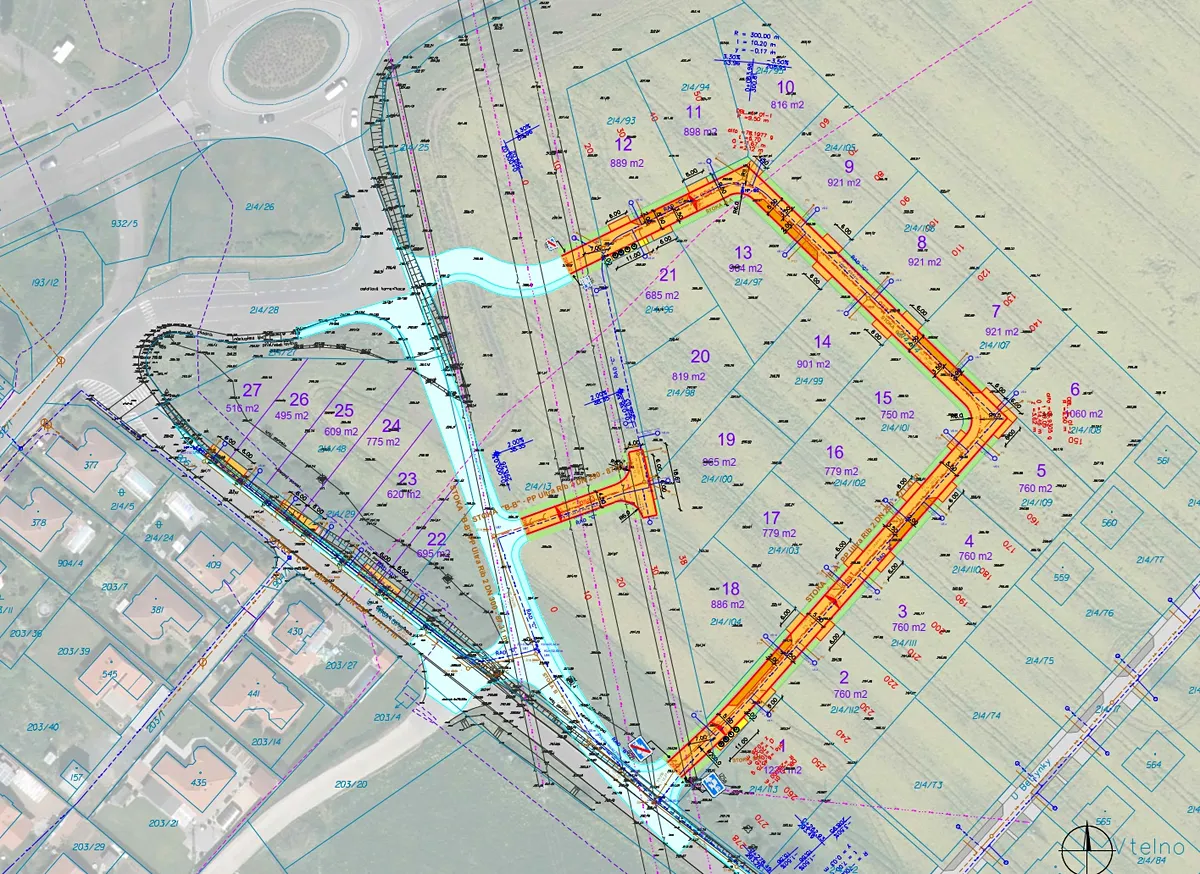 Prodej stavebního pozemku 889 m²